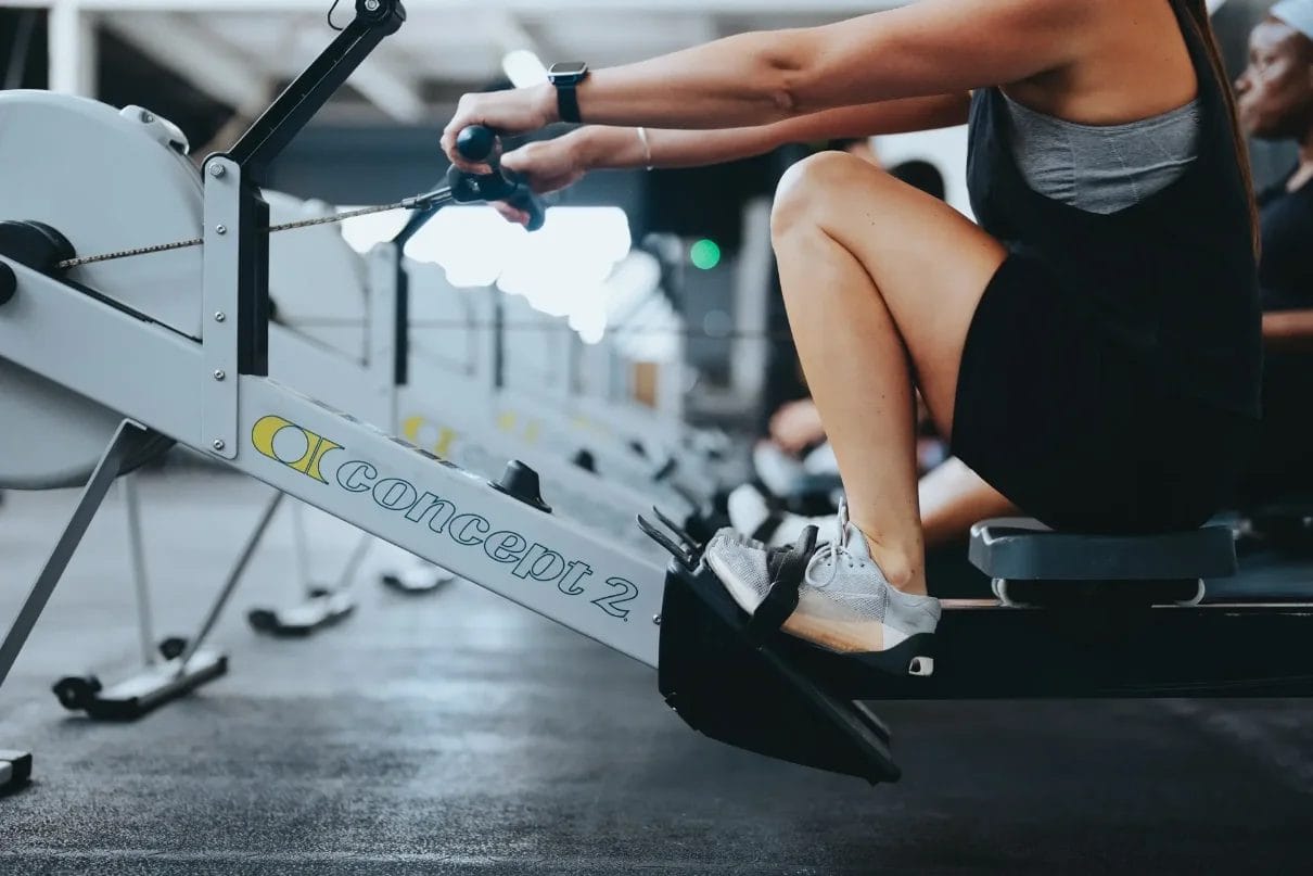 people taking a sports performance class